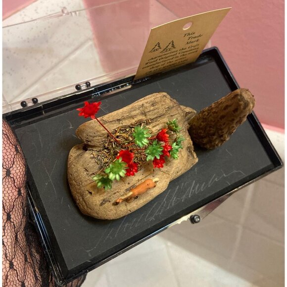 Vintage Craft Wood Original Creations Desert Scene Diorama horse cactus wood - Picture 16 of 16